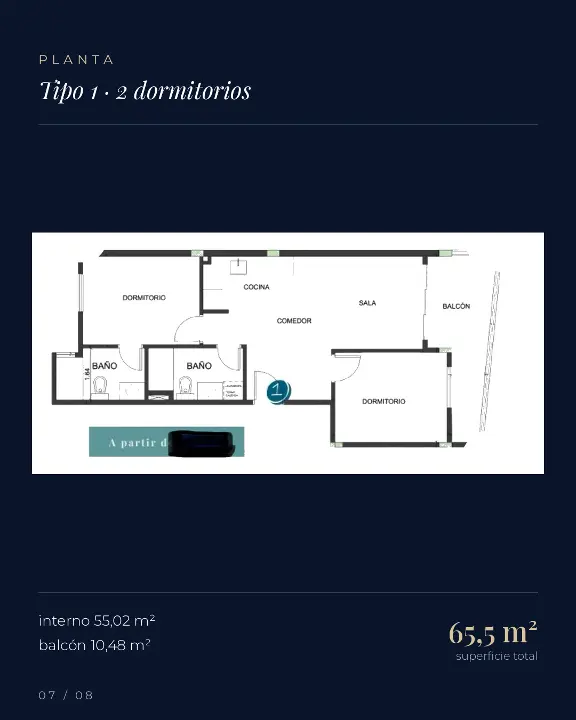 Espacio para toda la familia Dpto 2 dormitorios, en el corazón de Recoleta